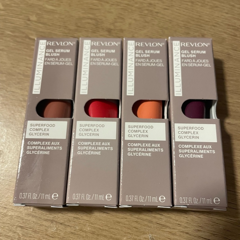 4x Revlon Illuminance Gel Serum Blush